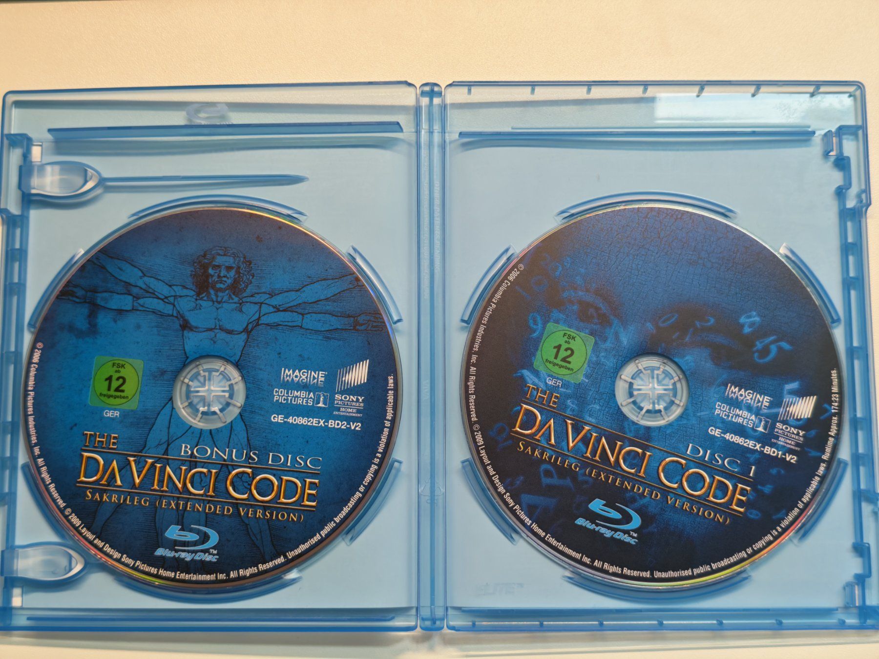 Tutti i DVDs: The Da Vinci Code – Sakrileg - Extended Version - 2 Disc Set – Usato da Liestal venduto da Kratzilla 1