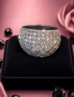 Silber Ring Gr 55 Antik, gepunzt mit Zertifikat und Box