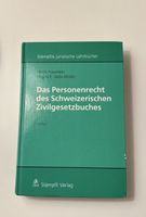 Das Personenrecht des Schweizerischen Zivilgesetzbuch