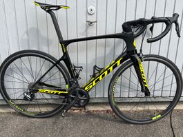 Scott FOIL Shimano Ultegra di2 RD 6870 Carbon schwarz-gelb