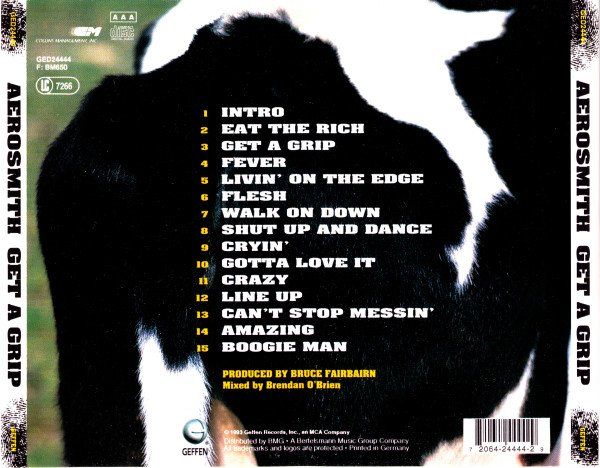 CD: CD Aerosmith - Get a grip (1993) – Usato da Möriken AG venduto da mineralia 1