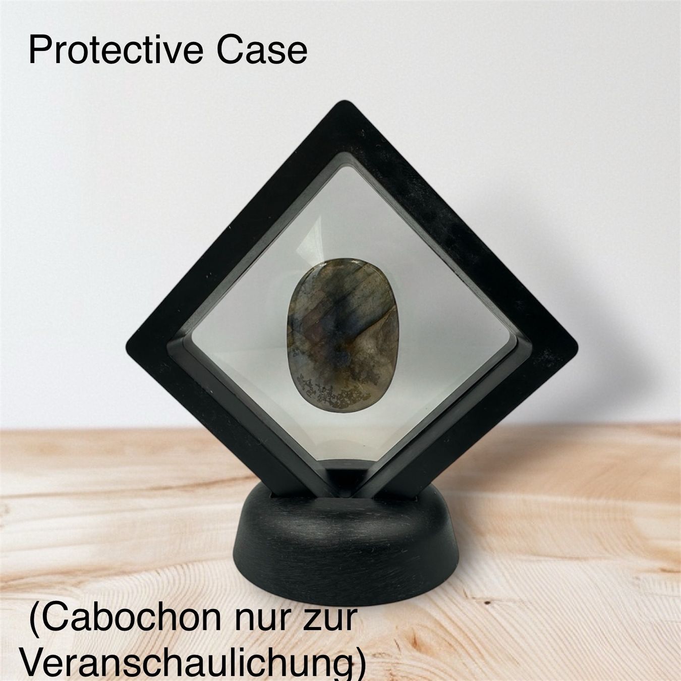 Minerali & Pietre curative: Labradorit Cabochon wunderschön orange, 45ct – Nuovo e nell'imballaggio originale da Männedorf venduto da CabochonExceptionnel 1
