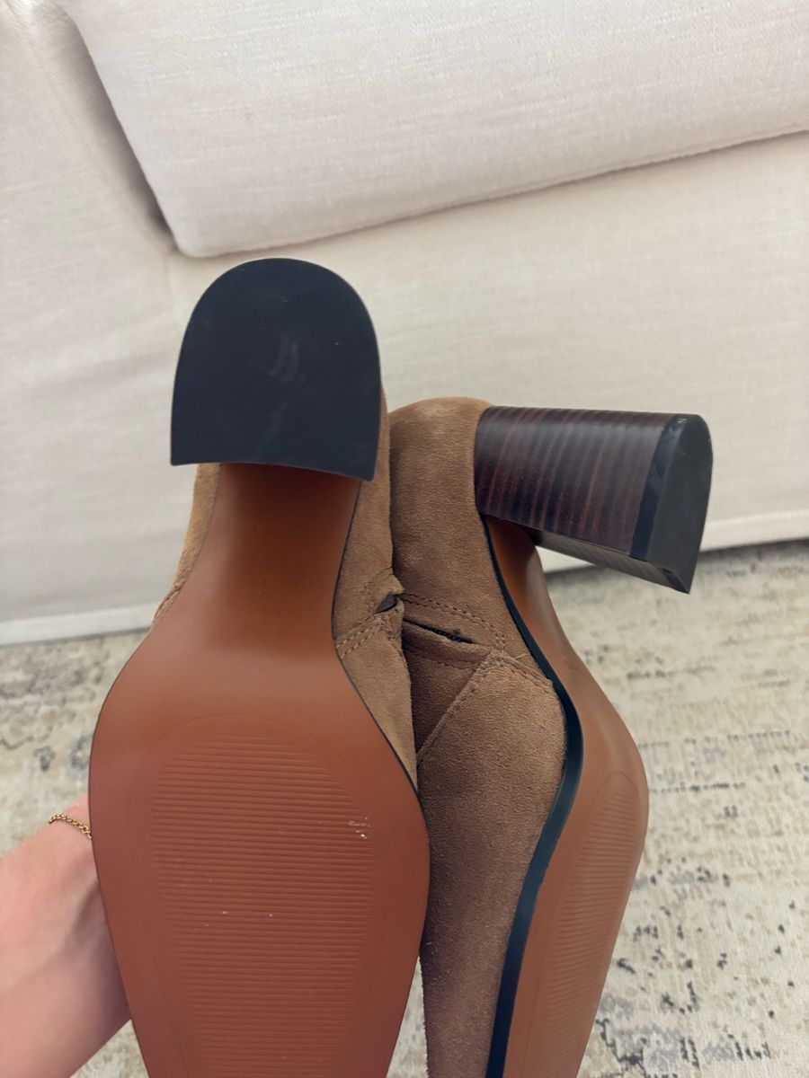 Mango Damenschuhe: Mango Suede Leather Booties size 37 NP: 89.- – Neu (gemäss Beschreibung) aus Horgen von len_qjz9 2