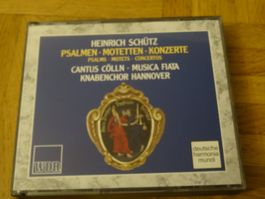 Schütz - Psalms - Motets Concertos Cölln Knabenkonzert CD