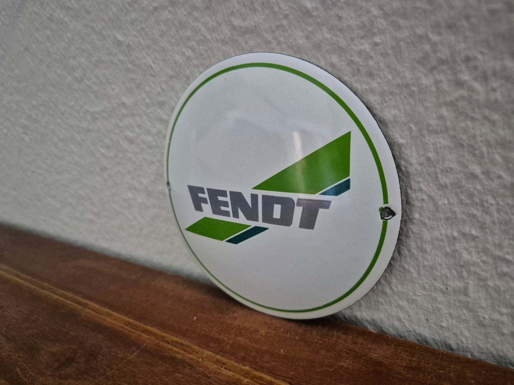 Fendt Schilder: Emailschild Fendt Traktor Logo Schlepper Emaille Schild Deko – Neu (gemäss Beschreibung) aus Schaffhausen von pfanis09 3