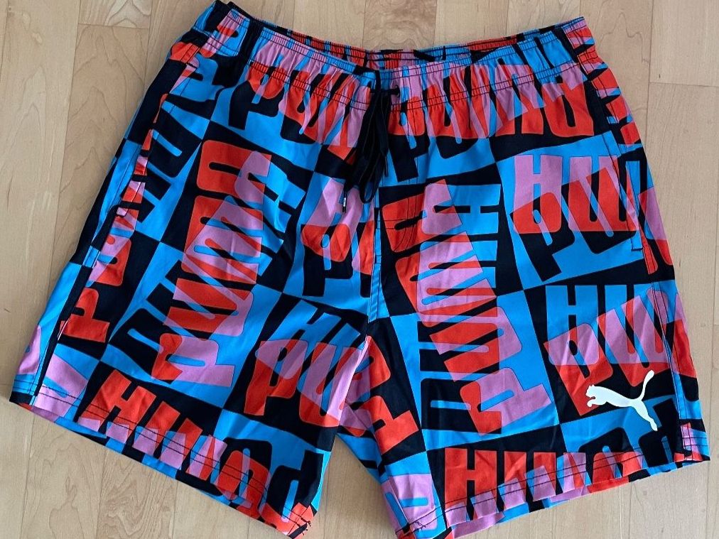 Puma Hosen: Puma Badehose / Badeshorts Grösse L – Gebraucht aus Rothenburg von Disney3