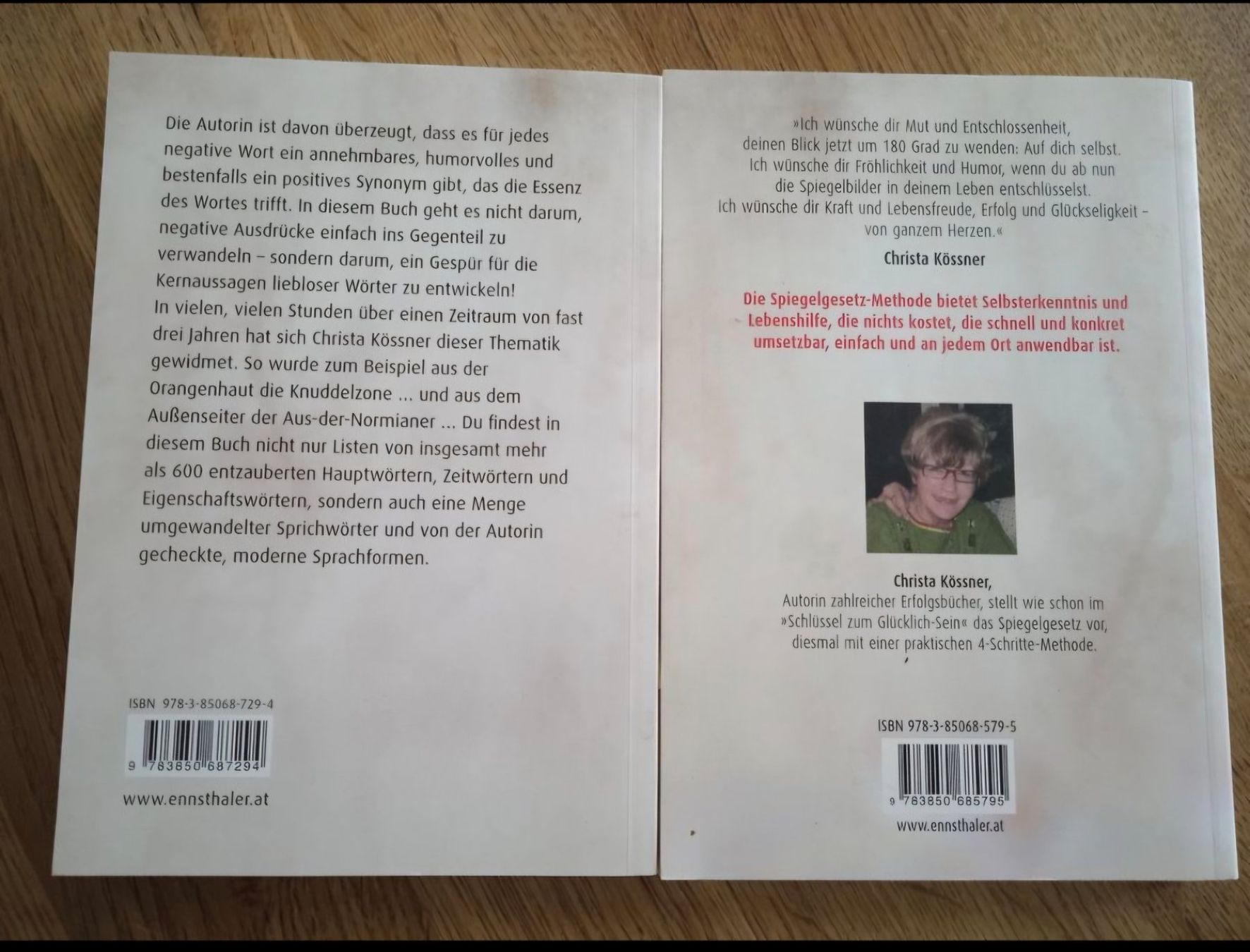 Libri: 2 Bücher von Christina Kössner – Usato da Wynigen venduto da La_Talpa 1