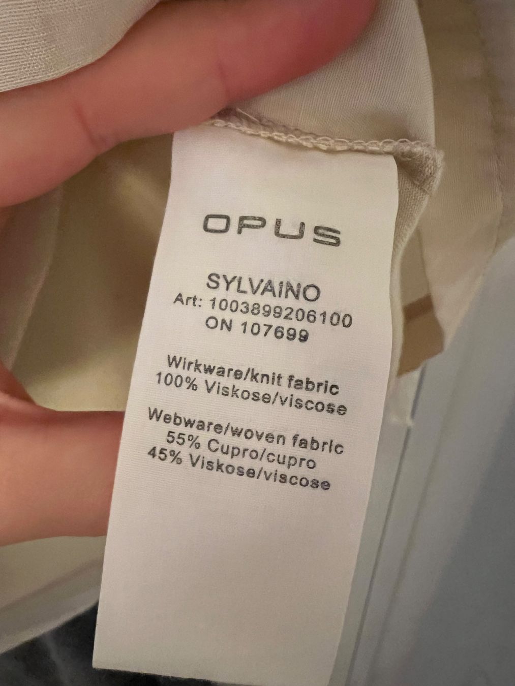 Magliette Polo: OPUS Poloshirt Beige – Usato da Mollis venduto da mei_b9f2 3