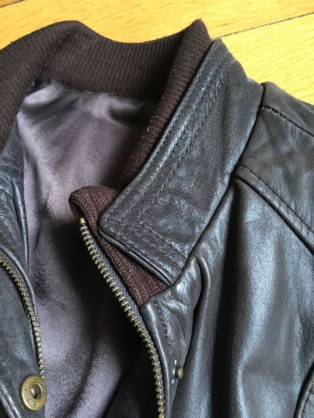 Promod Giacche: Lederjacke Damen Biker-Stil – Usato da Basel venduto da Gundeli-25 3