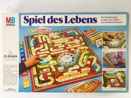 MB - Spiel des Lebens 1980s Klassiker Vintage Brettspiel OVP