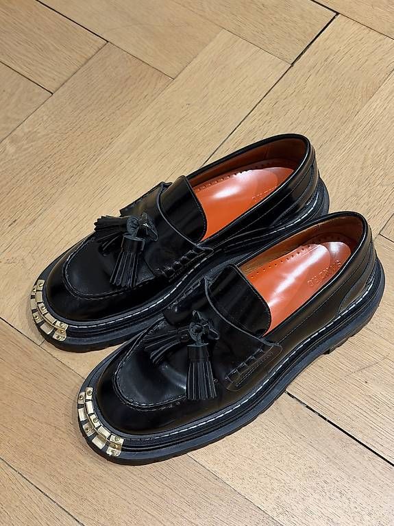 Scarpe da donna: SANDRO Penny Loafer 39 schwarz – Usato da Basel venduto da Ohschaumal 3