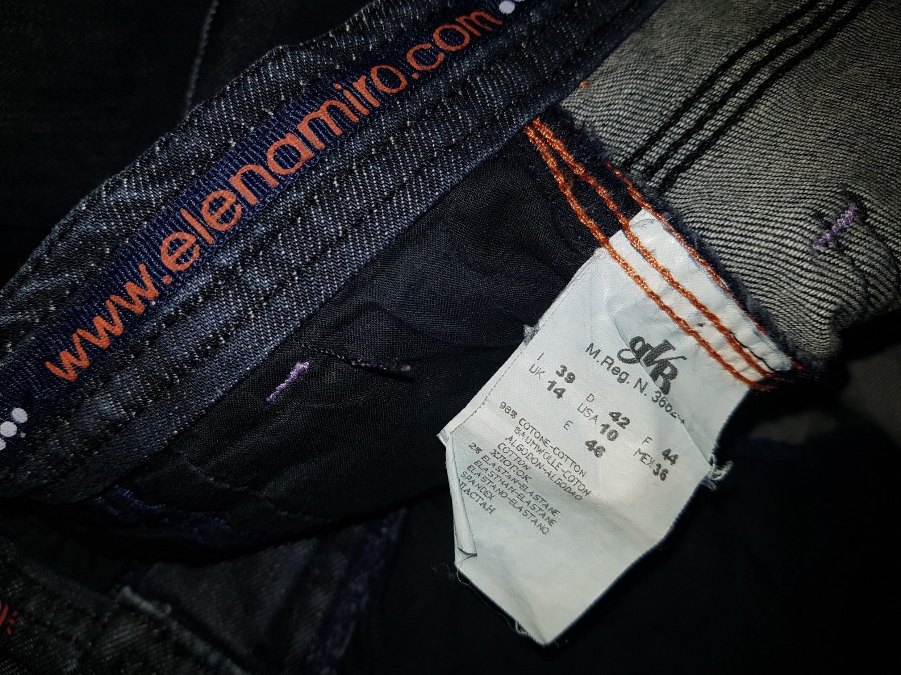 Jeans: ELENA MIRO Jeans taille / Grosse 42 – Gebraucht aus Cossonay-ville von Super-Price-Quality 9