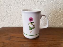 Mug rétro décor fleurs, Rosenberger