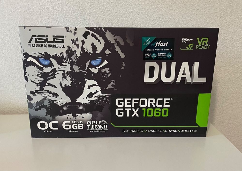 Nvidia Schede grafiche: ASUS Nvidia GTX 1060 6GB – Usato da Zürich venduto da FTMX