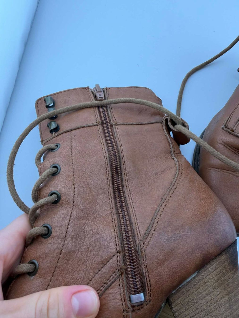 Scarpe da donna: Braune Stiefeletten mit Absatz, Grösse 35 – Usato da Riehen venduto da edu_92w7 4