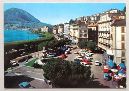 Lugano - Piazza Rezzonico e Riva V. Vela