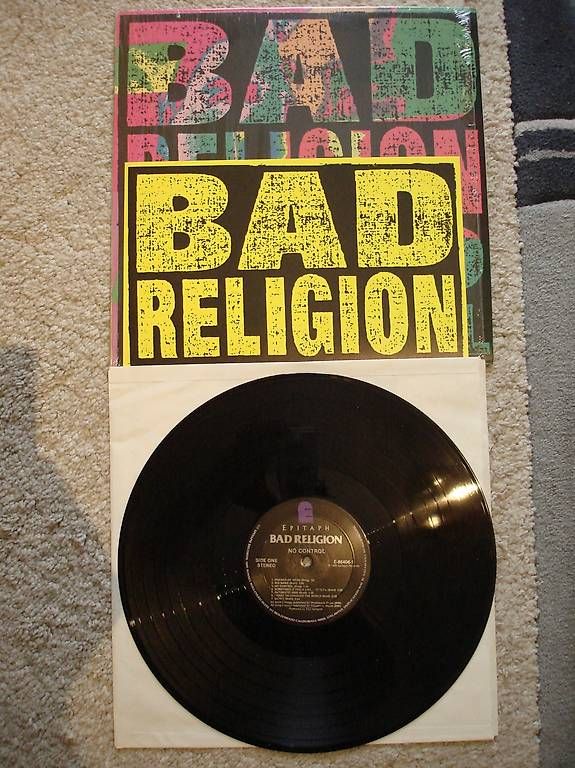 Dischi in vinile: BAD RELIGION LP  "NO CONTROL "  ORIGINAL 2.NOV. 1989 – Usato da Niederweningen venduto da tsnuk333 1