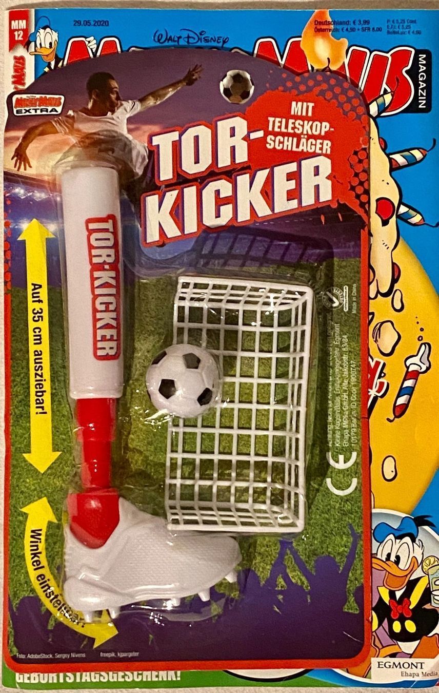 Fumetti: Micky Maus Heft mit Torkicker Spiel 5.20 – Usato da Gerlikon venduto da mutzli1