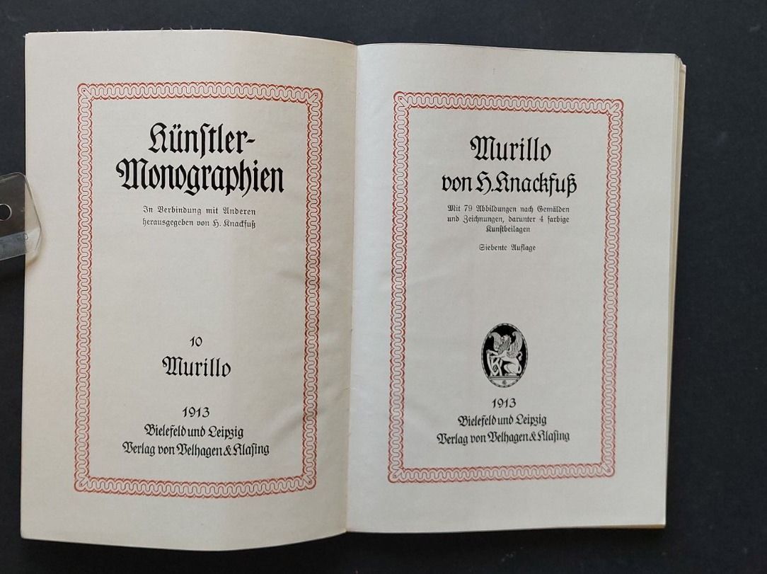 Libri: Murillo /Künstler Monographien – Usato da Zürich venduto da t24_de 1