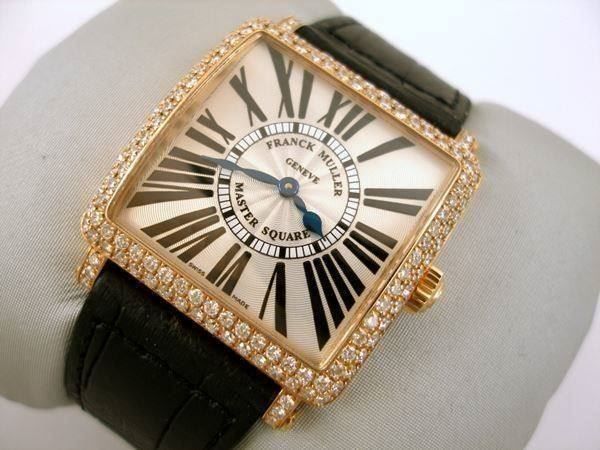 Franck Muller Orologi: FRANCK MULLER MASTER SQUARE 18K&DIAMANTEN REF. 6002 L QZ D – Nuovo (secondo la descrizione) da Zürich venduto da SWISSTIMEARTS-AG 2