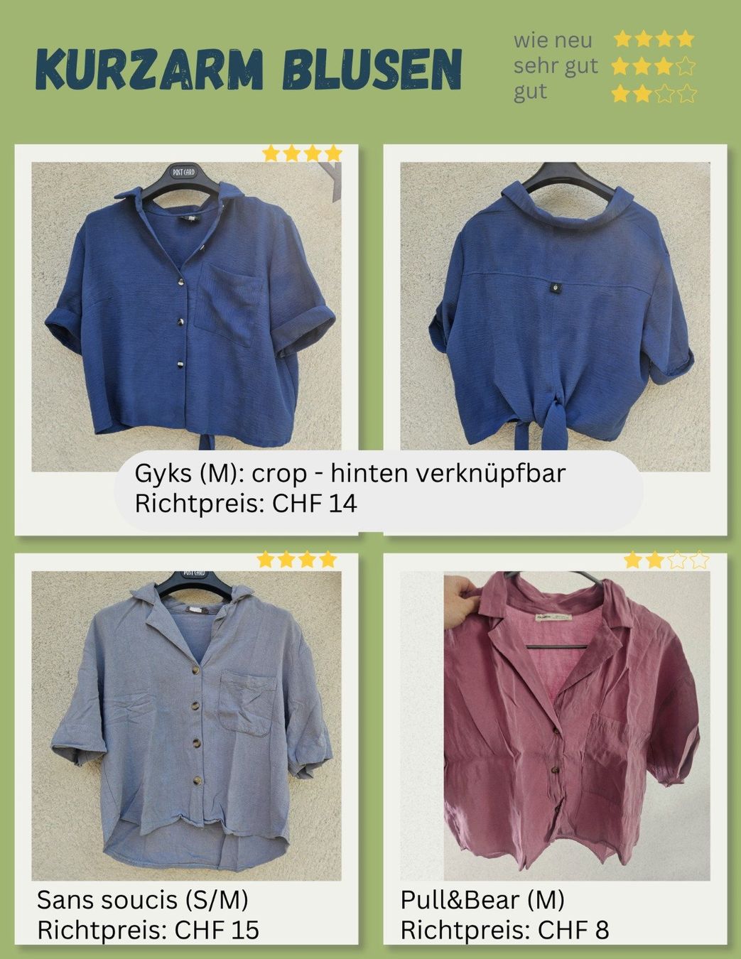 Camicette: verknotbare Bluse – Usato da Ostermundigen venduto da daniela.raefle 2
