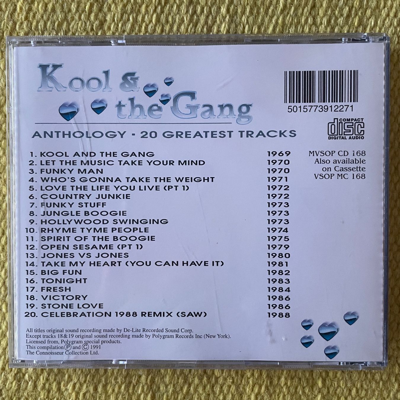CD: KOOL&THE GANG-20 GREATEST HITS ANTHOLOGY – Usato da Rorschacherberg venduto da CD-Roli 1