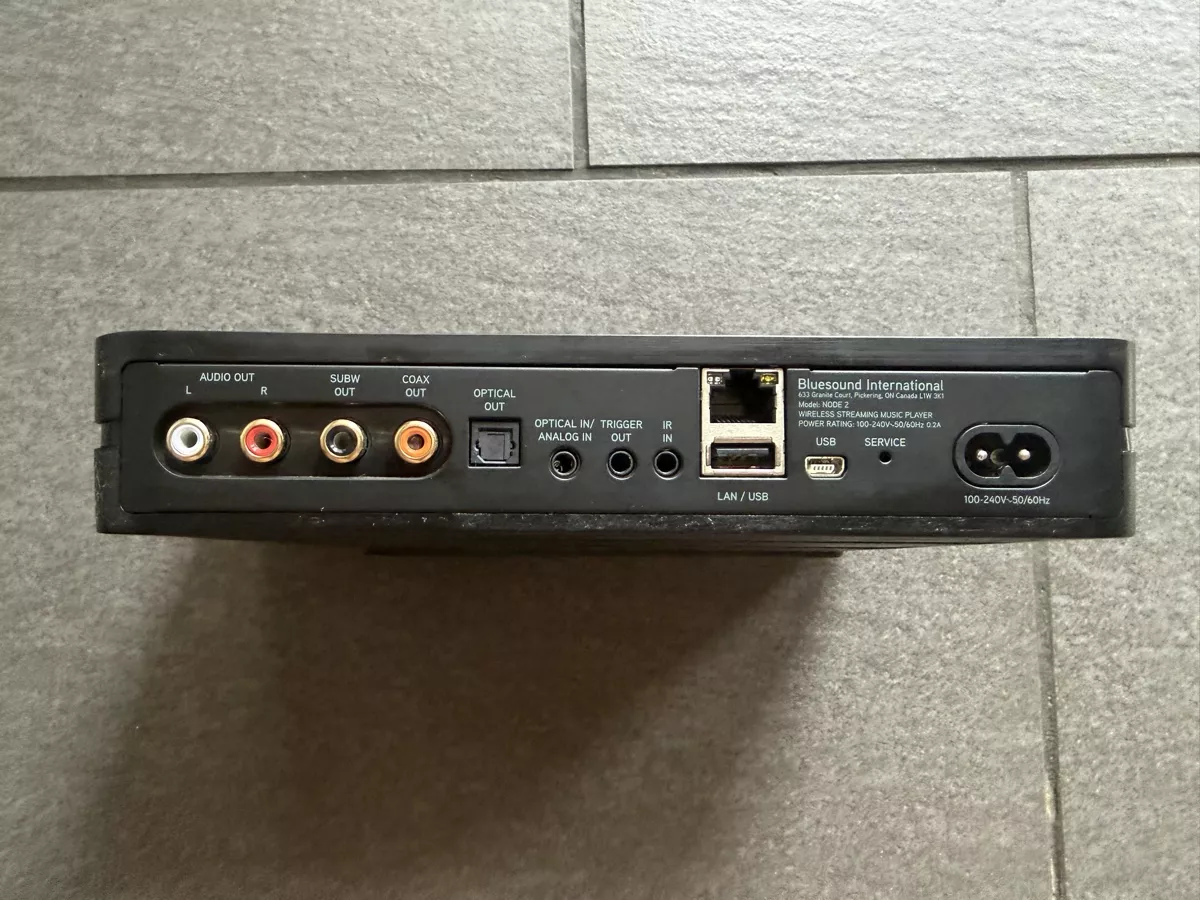Bluesound Audio- & Mediensysteme: Bluesound Node 2 Wireless Musik-Streamer – Gebraucht aus Zürich von cENS0R 2