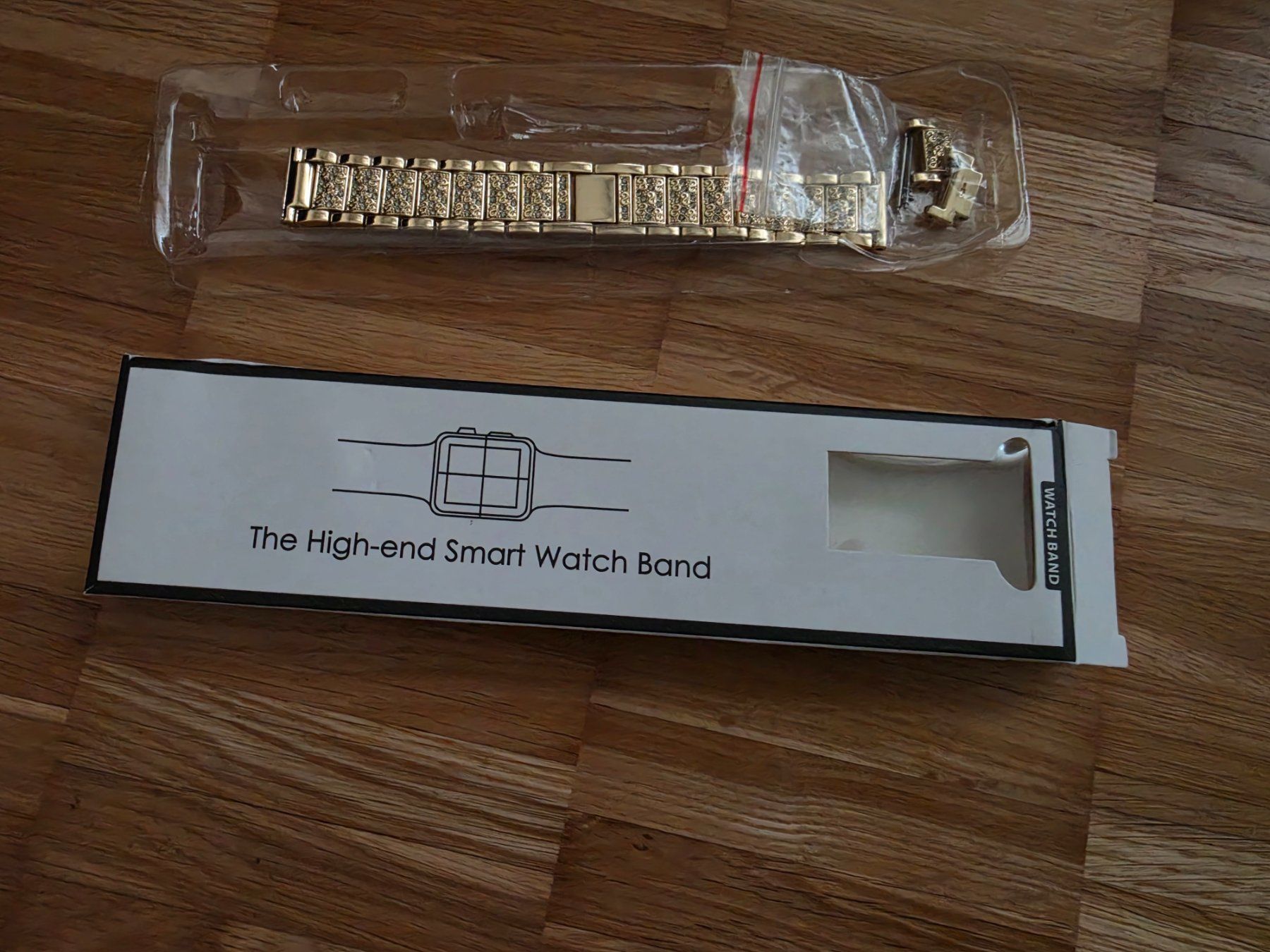 Smartwatch: Smartwatch Armband Gold mit Steinen Neu – Nuovo (secondo la descrizione) da Zürich venduto da Sokaina 2