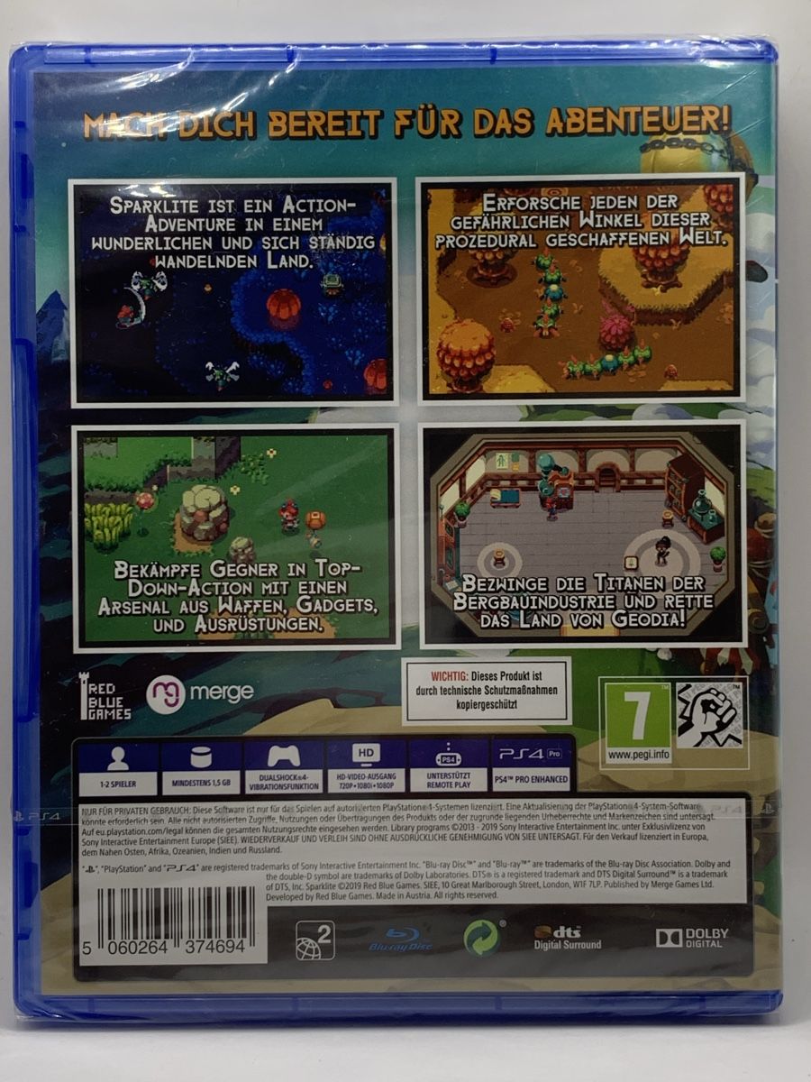 Sony Jeux: PS4 - Sparklite - neu OvP – Neuf avec emballage d'origine à Ostermundigen par RG-Collector 1