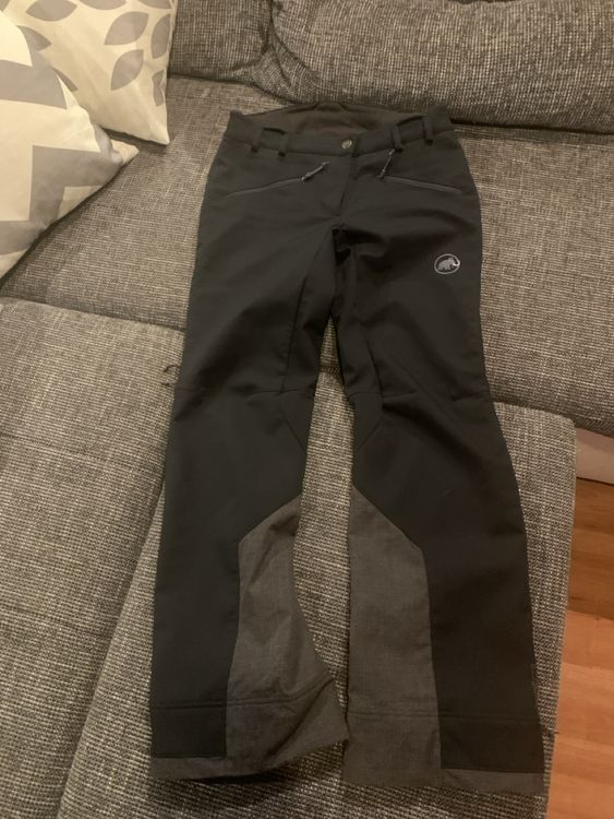 Pantalon MAMMUT Outdoor Femme - Beige - Taille W30 L31 - Nylon - Coupe Droite