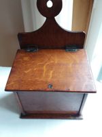 Antike English Georgian Candle Box, Kerzen Box, um 1800