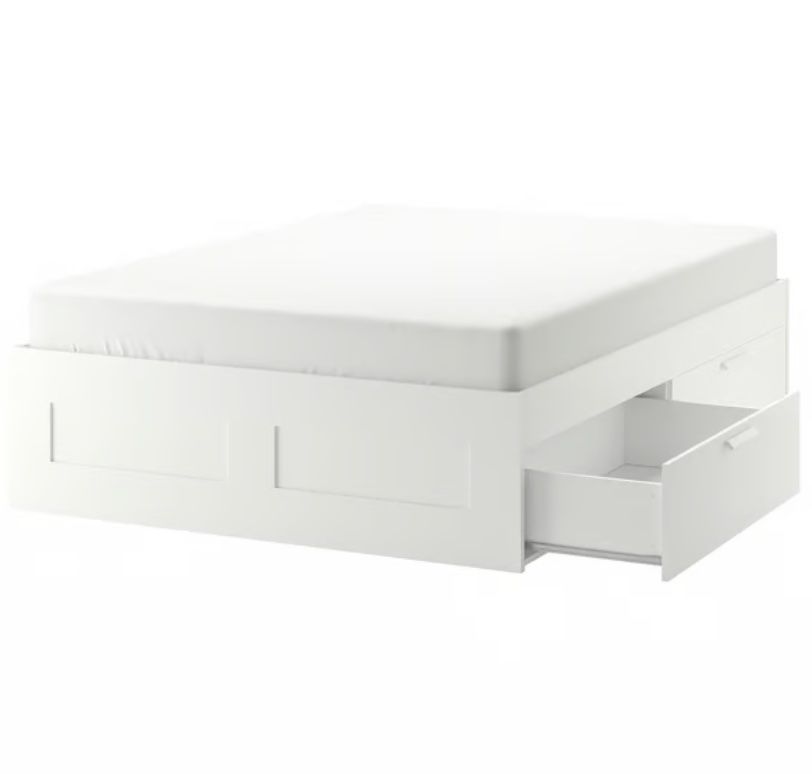Betten: Ikea Brimnes Bett mit Schubladen – Gebraucht aus Zürich von maez 2