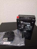 Triumph Rocket 3 Batterie und 12 Volt Regler Yuasa YTX20L-BS