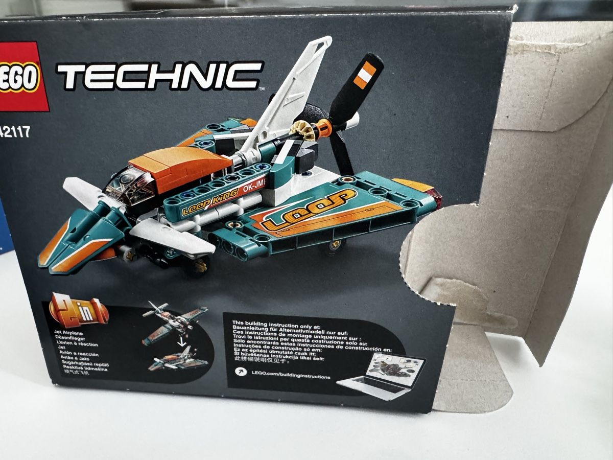 Lego Kit di costruzioni: LEGO Technic 42117 Rennflugzeug neuwertig – Usato da würenlingen venduto da Buddy1001 1