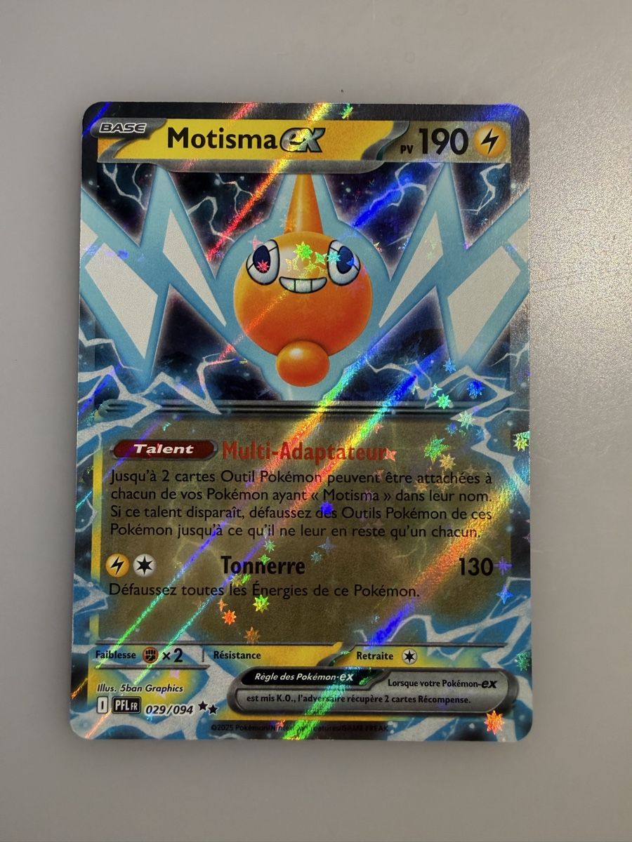 Pokémon Carte collezionabili: Motisma ex (PFL029) – Nuovo (secondo la descrizione) da Vevey venduto da Matx