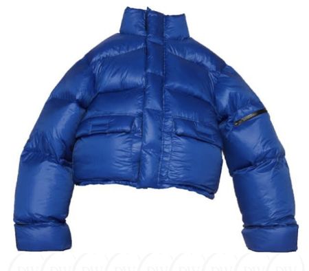 Stylische Daunenjacke blau von Entire Studios- unisex