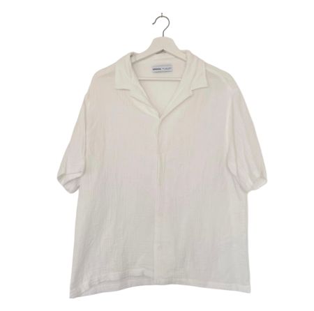 Bluse in weiss
