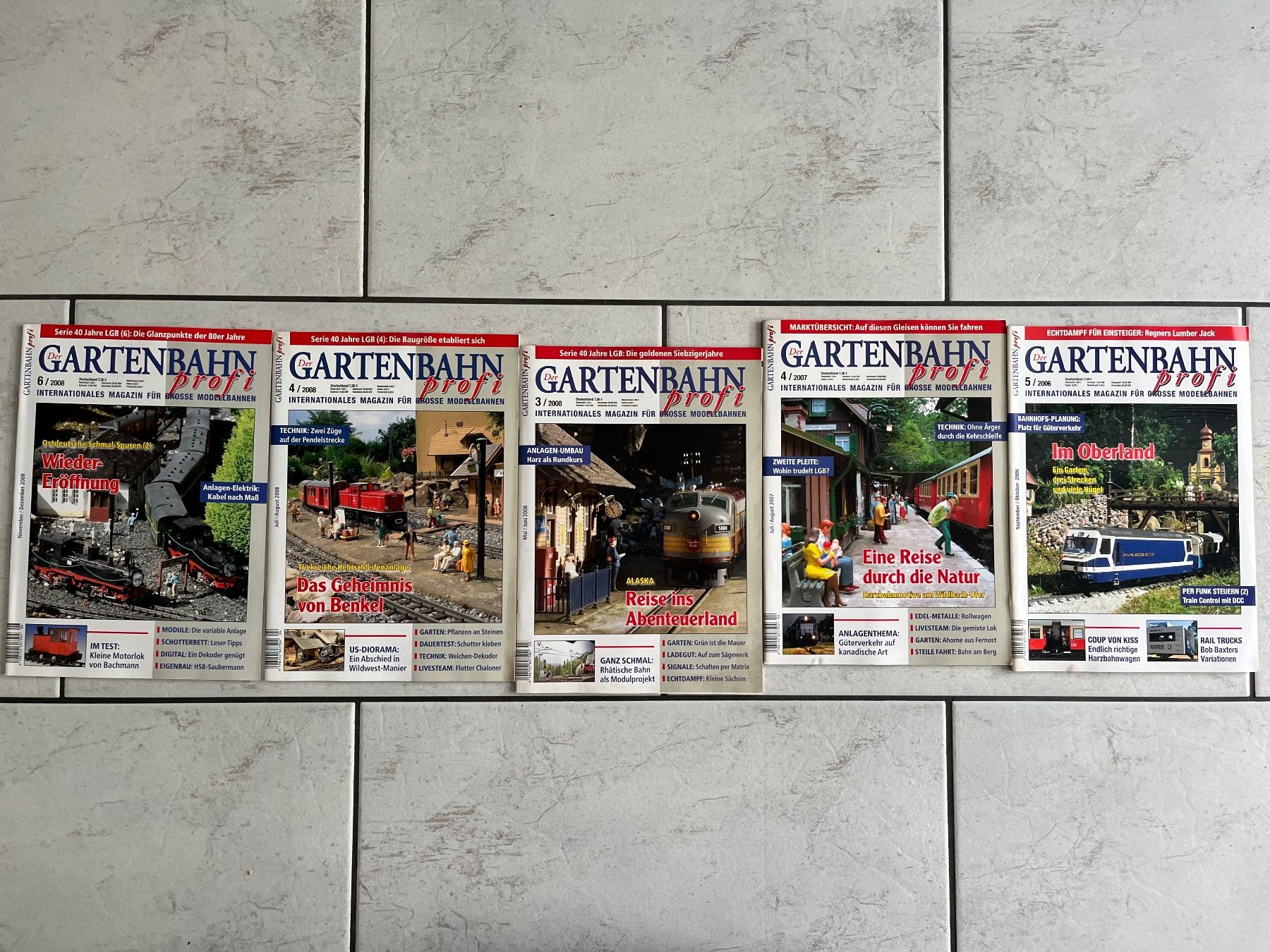 Zeitschriften & Magazine: Gartenbahn verschiedene Hefte – Gebraucht aus Rudolfstetten von Rrst1968