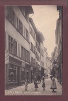 Altes BASEL - Schneidergasse - Leute