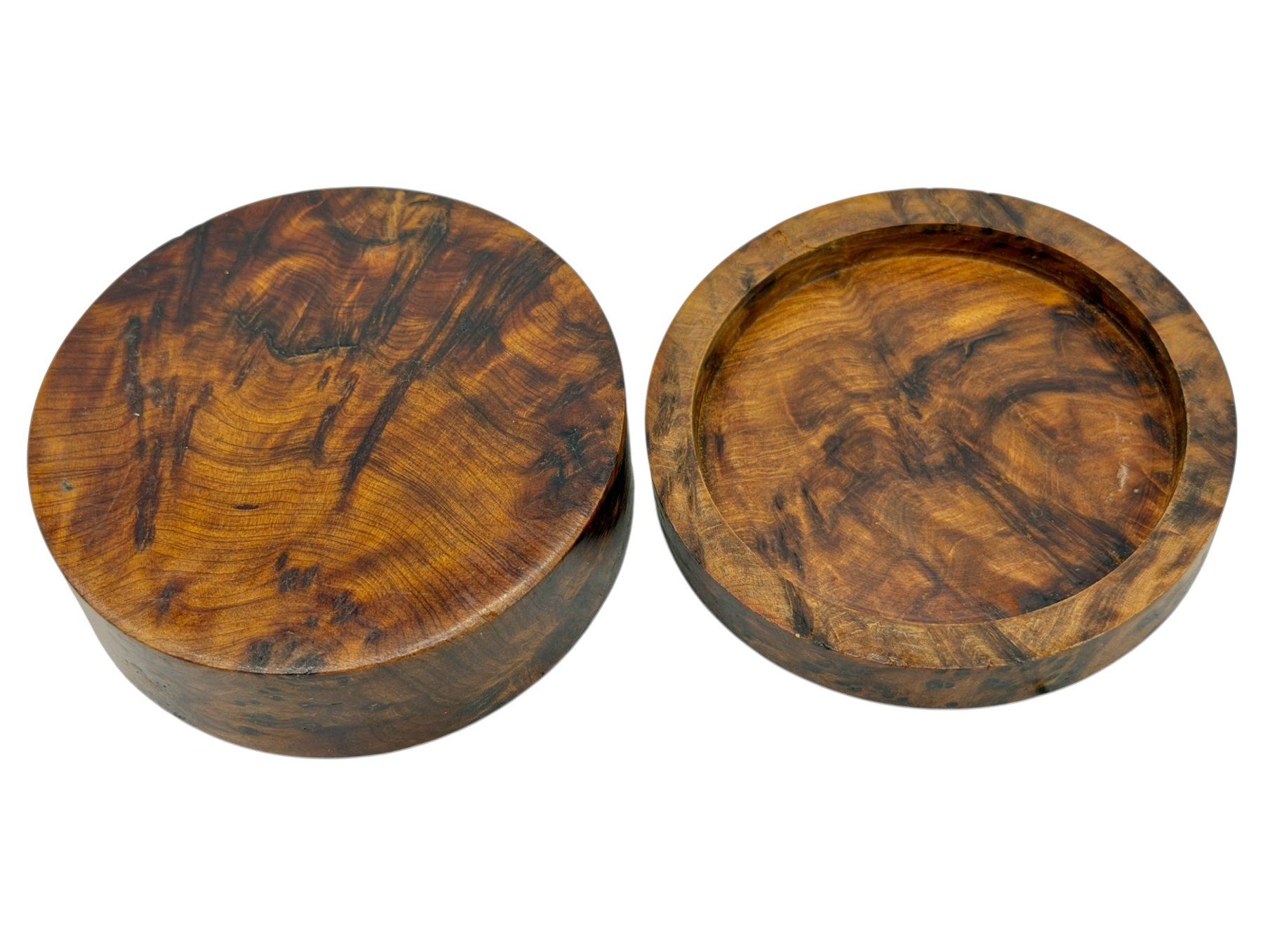 Dosen: Boîte ancienne en loupe de thuya – Gebraucht aus Morges von vintiques 7