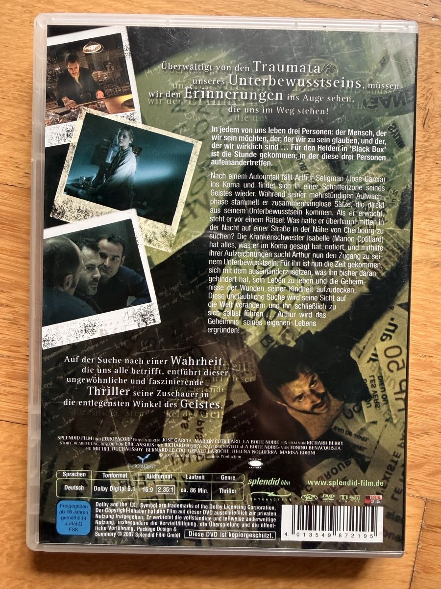 Alle DVDs: Black Box - DVD – Gebraucht aus Kölliken von nerdorado 1