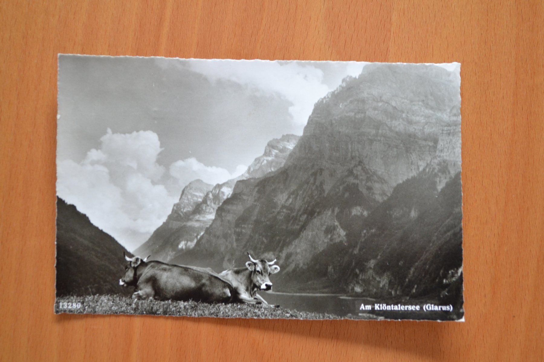Cartoline postali: AK Klöntalersee GL – Usato da Beinwil am See venduto da kajak55