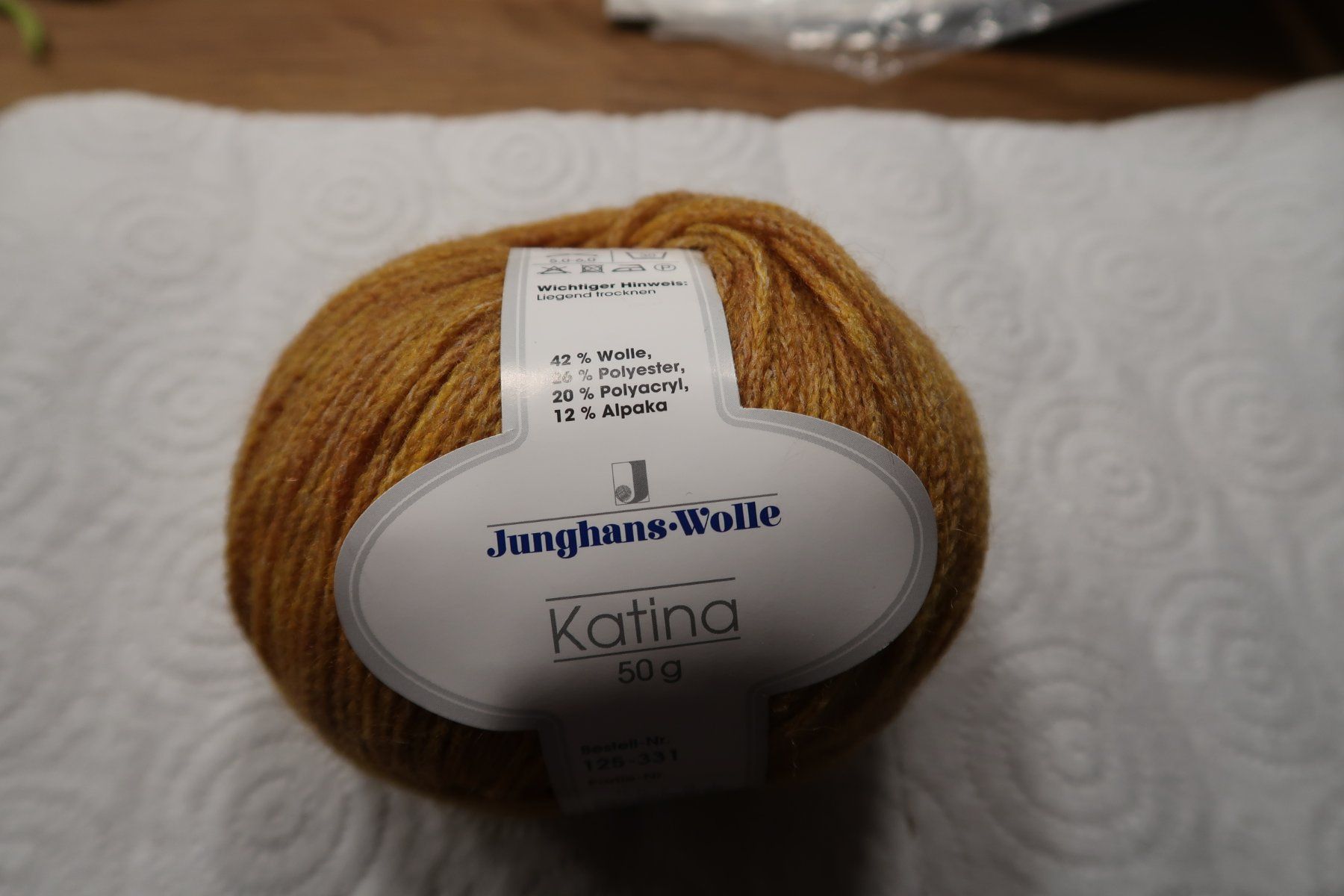 Wolle: 5 Kn. Junghans-Wolle Katina   (406) – Neu (gemäss Beschreibung) aus neuenhof von Caterchen 5