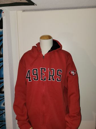 San Francisco 49ers Zipper Hoodie, Gr. XL, Top Zustand!