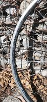 Paire de roues routes avec pneu