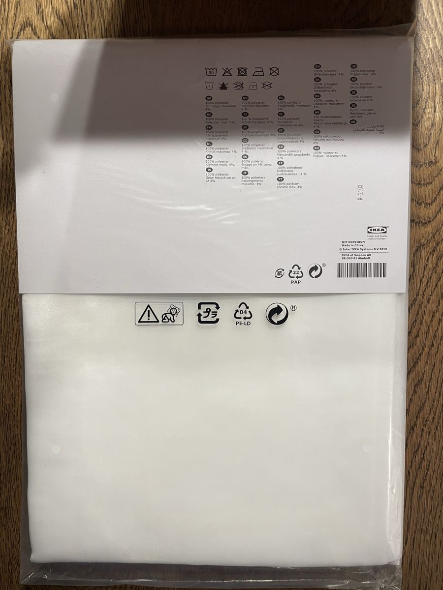 Ikea Tende: Ikea Teresia Gardinen Paar – Nuovo (secondo la descrizione) da Bern venduto da rut_9csx 1
