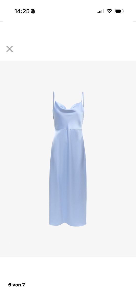 Only Robes: Seidenkleid hellblau Only Grösse S neu – Neuf avec emballage d'origine à Meilen par ann_kr79 4