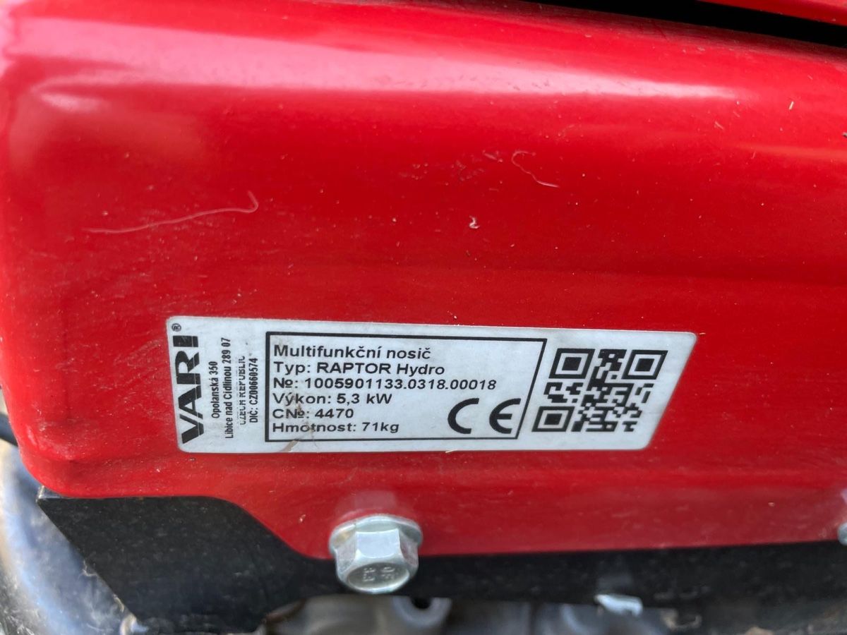 Alle Maschinen: Mulcher / Kreismäher Vari Raptor Hydro – Gebraucht aus Rikon im Tösstal von Hanniman 4