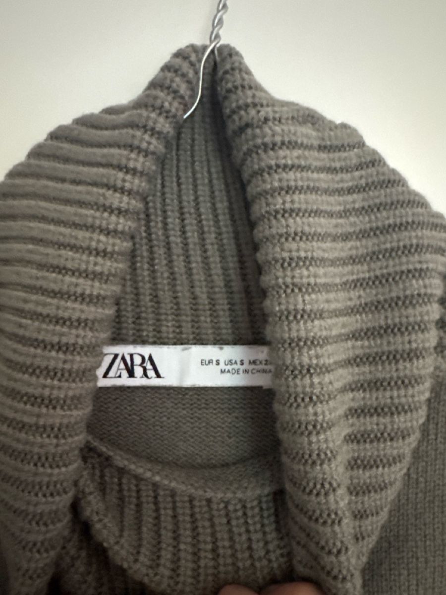 Zara Pullover & Sweatshirts: Rollneck Green Sweater ZARA grey Size S – Gebraucht aus Zürich von dan_ztl5 3