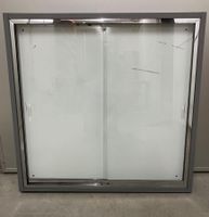 Schaukasten Holz / Glas